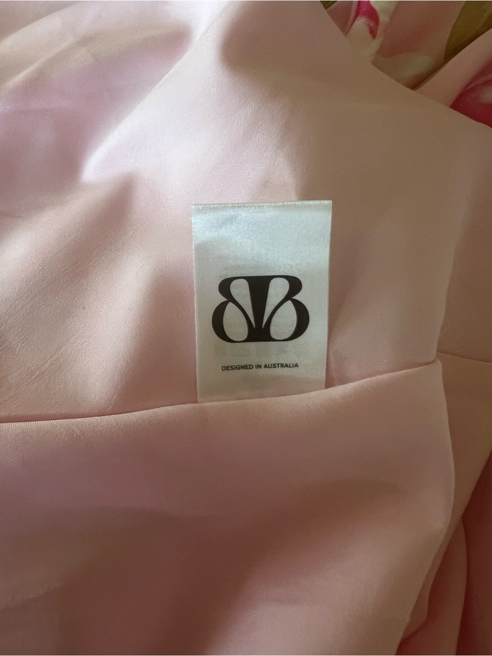 Beginning Boutique Pink Floral Satin Maxi Skirt - Picture 11 of 12